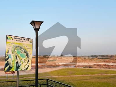New Booking Margalla Enclave ME-1 10 Marla Street 38 Sunfacing and Margalla Facing Solid Land on 02 years Easy Installment Plan Plot For Sale