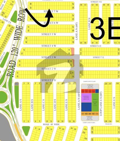 Chance Deal Sector 3-E, Small Number, Close To 120'Ft Road In-Front Of Sector 3D 125 Yards