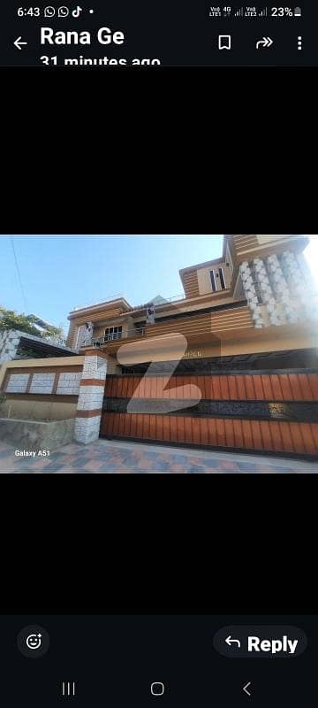 گلشن آباد راولپنڈی میں 5 کمروں کا 18 مرلہ مکان 4.3 کروڑ میں برائے فروخت۔