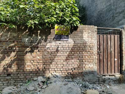 4.5 Marla Residential Plot For Sale In Habib Park 20 Feet Street Near To Canal Road