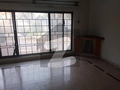 Ground floor of 2 kanal house, having lawn of one kanal Located in Block A, near to Main Entrance of Anchorage  3 bedrooms with attached bathrooms, drawing, dining, kitchen etc