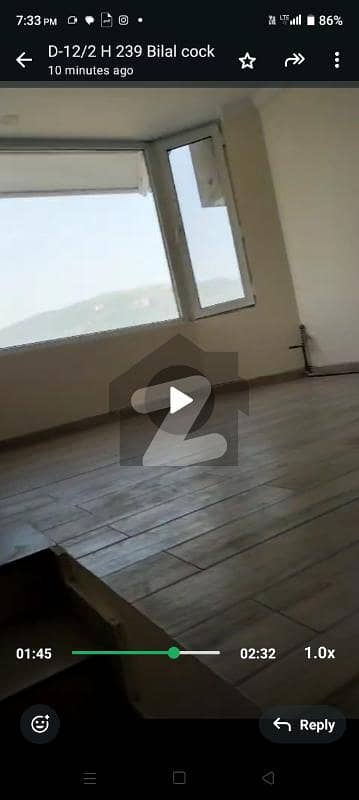 ڈی ۔ 12 اسلام آباد میں 4 کمروں کا 1 کنال بالائی پورشن 2.35 لاکھ میں کرایہ پر دستیاب ہے۔