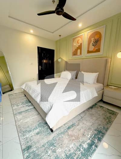 FULL Luxury Furnished One Bedroom Apartment Available For Rent In Gulberg Greens Islamabad