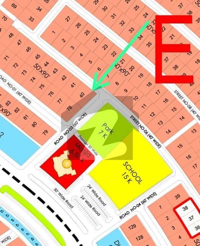 Corner Plot+Park Face Plot+11 Marla Extra Land Not Paid For Sale Dha Phase 3 Army Allocation Sector. E. Plot Number. 40 Corner Street No 6/ Road No. 3 For Sale Direct Deal With Owner Developed Plot Road Carpet Corner Plot+Park Face Plot+11 Marla Extra Land Not Paid For Sale Dha Phase 3 Army Allocation Sector. E. Plot Number. 40 Corner Street No 6/ Road No. 3 For Sale Direct Deal With Owner Developed Plot Road Carpet