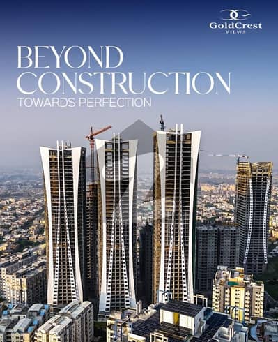 Two Bedroom Flat For Sale In Goldcrest Views 1 Tower D Near Giga Mall, World Trade Center DHA-2 Islamabad