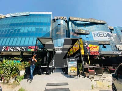 Corner Large Size Front Facing First Floor Office Above Second Cup Cafe in F-11 Markaz For Rent