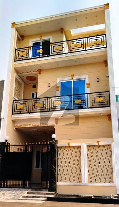 4 Marla Half Triple Storey House For sale in Al Ahmad Garden housing society 4 Marla Half Triple Storey House For sale in Al Ahmad Garden housing society