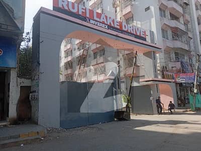 Lease Flat For Sale Johar Block 18 Rufi Lake Drive 2400sqft 4bed DD Flat