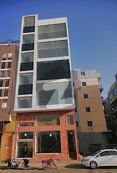 Brand New Luxury Commercial Building For Sale In Muslim Commercial Phase 6 DHA Karachi | Prime VIP Location