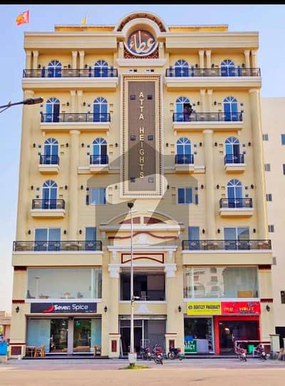 1 BED APARTMENT FOR RENT IN ATTA HEIGHTS DREAM GARDENS PHASE 1 , LAHORE.