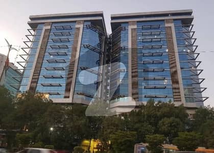 Fortune tower Corner Spacious office upper floor Shahrah-e-Faisal and Hill Park view for Rent