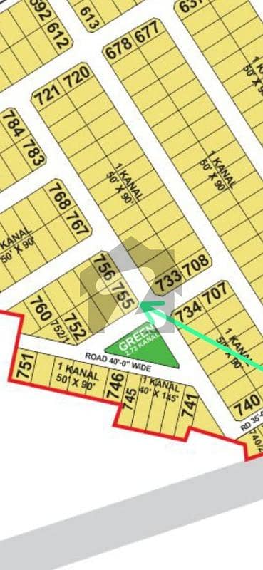 Corner & Facing Park Hot Location Plot for sale Corner & Facing Park Hot Location Plot for sale