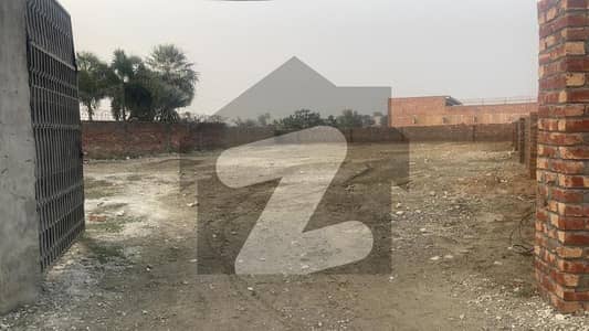 3 Kanal Open Plot for Rent on Kamaha Road - Ideal for Warehouse, Storage or Commercial Use