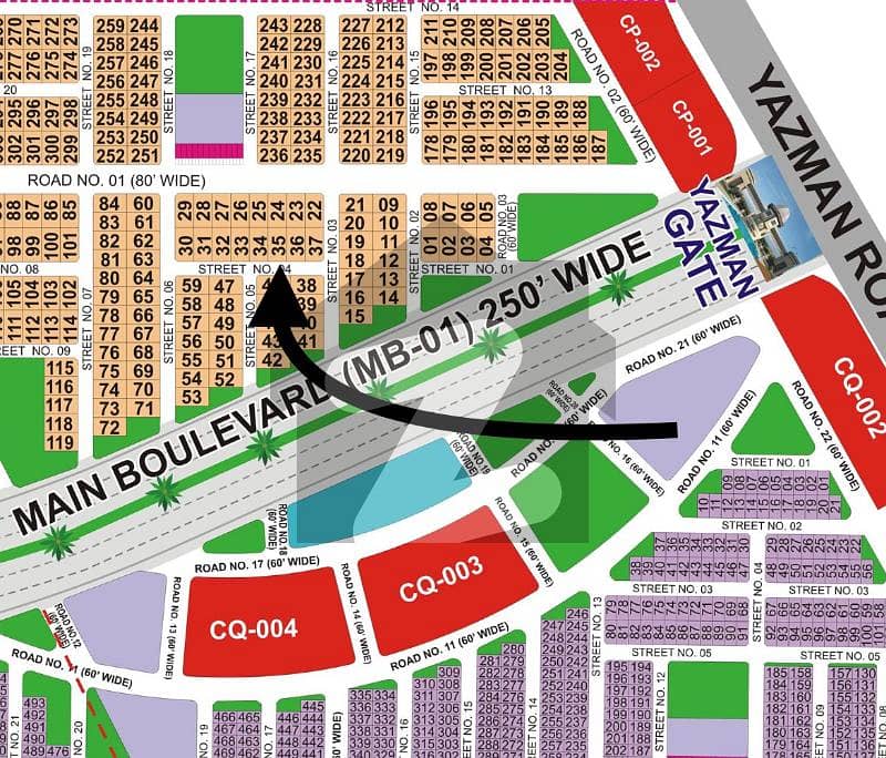 Sector P 1 kanal plot at prime location Sector P 1 kanal plot at prime location