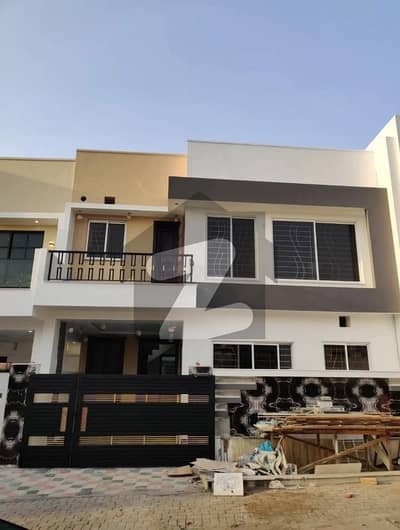 6 Marla Brand New villa on Finishing Stage is up for sale in Main Boulevard Road 1/1 of Sector B1, Bahria Enclave Islamabad.