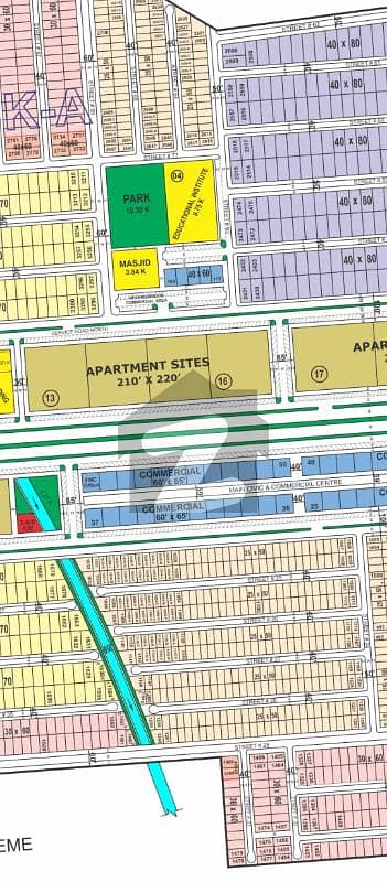 فیصل مارگلہ سٹی بی ۔ 17,اسلام آباد میں 17 مرلہ کمرشل پلاٹ 8.0 کروڑ میں برائے فروخت۔