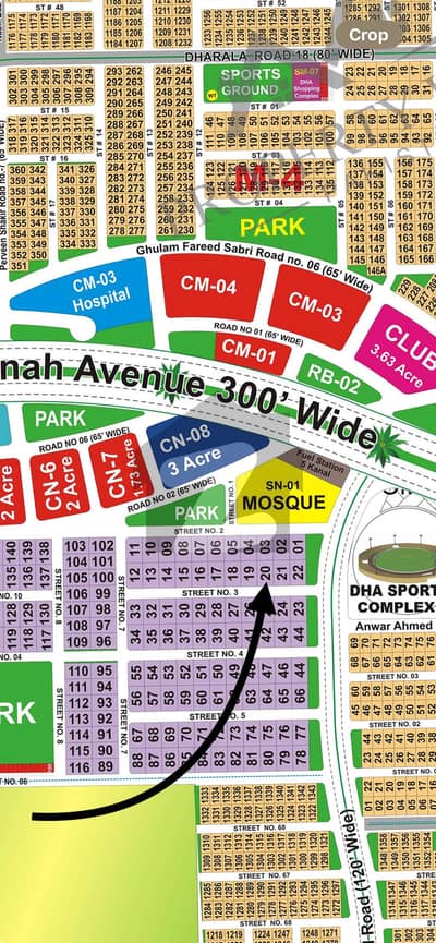 2 Kanal Sector N Plot