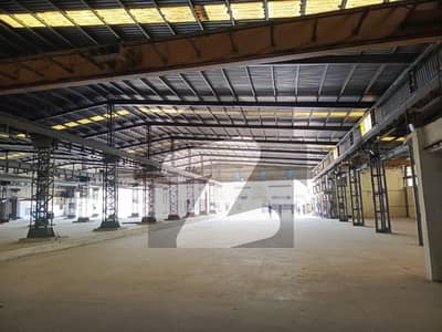 Property Links Offers 22000/44000 Square Feet Ground Floor Water Proof Iron Shed Available For Rent Located In Sector I-9 Industrial Area