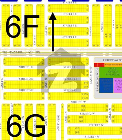 Chance of a Lifetime: Prime Sector 6-F, 125-Yard Plot for Sale in DHA City Karachi