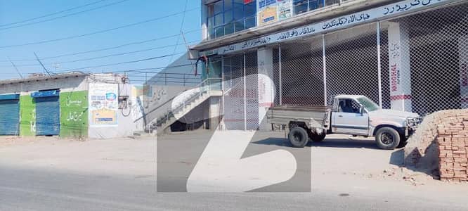 10 marla warehouse on ring road's service road near Airport Road and dolmen mall