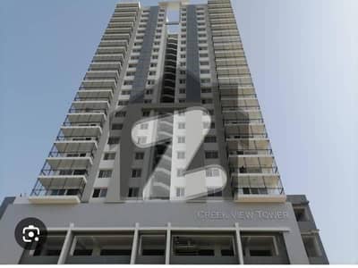 CREEK VIWE TOWER APARTMENT IS AVAILABLE FOR RENT IN CLIFTON BLOCK-2 KARACHI.