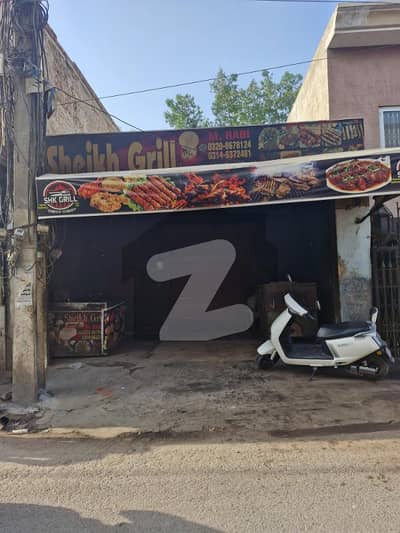 4 Marla Shop (Currently Sheikh Grill) For Sale - Taunsa Road, Garden Town, Multan