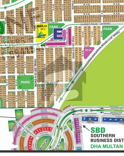 1 Kanal Back-to-Park Plot in Sector E, DHA Multan Phase 1 Direct Approach from SBD Commercial, Ideal for Investment & Dream Home 1 Kanal Back-to-Park Plot in Sector E, DHA Multan Phase 1 Direct Approach from SBD Commercial, Ideal for Investment & Dream Home