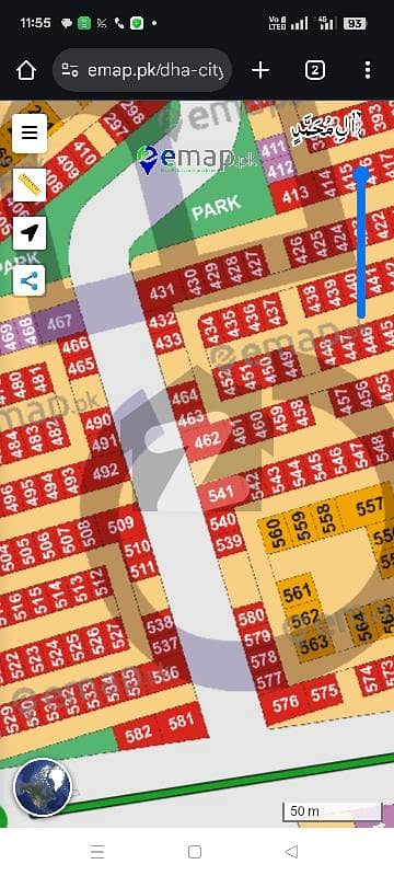 ڈی ایچ اے سٹی - سی بی ڈی کمرشل ڈی ایچ اے سٹی کراچی,کراچی میں 8 مرلہ کمرشل پلاٹ 4.0 کروڑ میں برائے فروخت۔