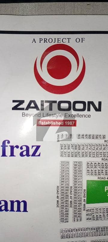 Zaitoon City Society Main Canal Bank Road