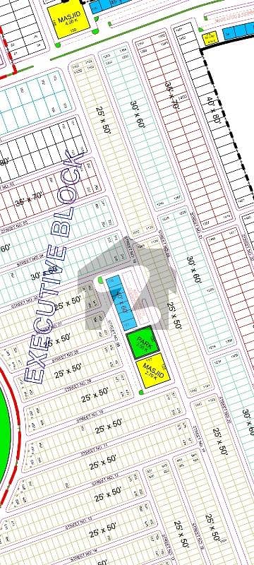 8 Marla Plot For Sale Executive Block Faisal Hills