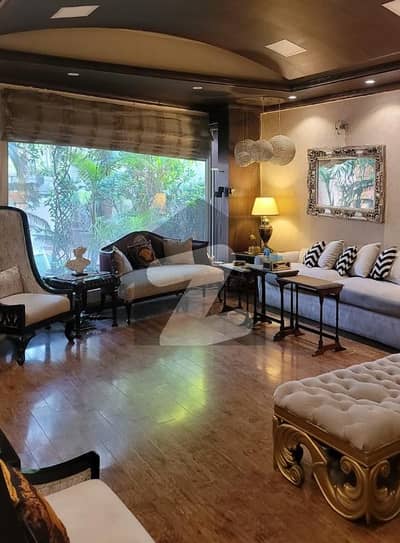 Fully Furnished One Kanal Modern Design Bungalow For Rent Cantt Lahore. Only Long Time