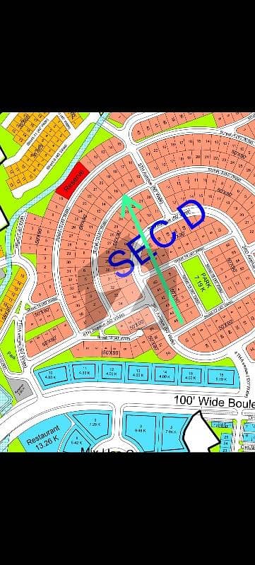 Sector D street no13 pair plot available for sale
