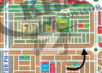 1-Kanal Possession Paid Plot 75 Ft Khunjerab Rd in C Block LDA City 1-Kanal Possession Paid Plot 75 Ft Khunjerab Rd in C Block LDA City