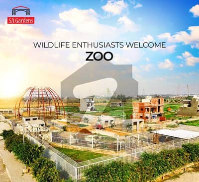 3 Marla Facing Park Plot For Sale In SA Garden Phase 2