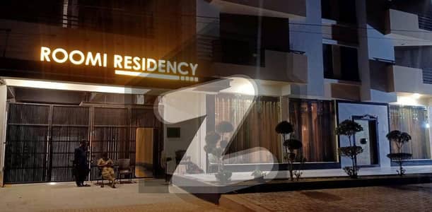 رومی ریزیڈنسی جناح ایونیو,کراچی میں 3 کمروں کا 7 مرلہ فلیٹ 2.7 کروڑ میں برائے فروخت۔