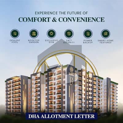 HOT DEAL 1 Bedroom Apartment For Sale In New Life Residencia Joint Venture With DHA Lahore | DHA Phase 2| Easy Installments Available