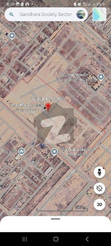 240 Square Yards Residential Plot In Stunning Gandhara Society Is Available For sale
