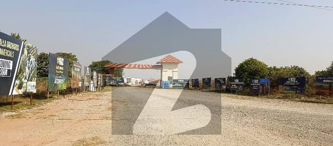 14 MARLA PLOT AVAILABLE FOR SALE IN MARGALLA ORCHARD PARK ROAD ISLALMABAD.