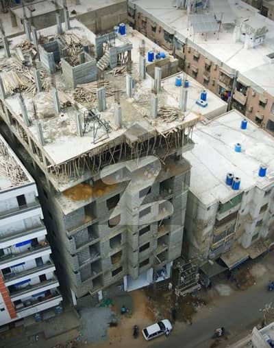 گلستانِ جوہر کراچی میں 2 کمروں کا 4 مرلہ فلیٹ 1.15 کروڑ میں برائے فروخت۔