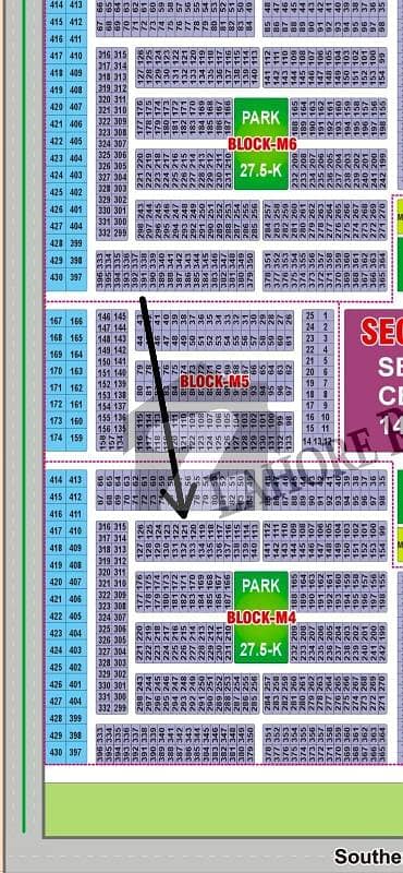 1 kanal Plot In Block M1 DHA Gujranwala