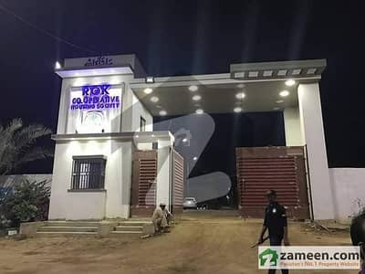 120 Square Yards Plot For Sale In Rok Cooperative Housing Society