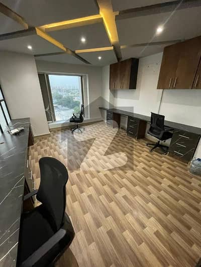 Semi Furnished Office just fitting n fixture 24/7 Access one of the best commercial building