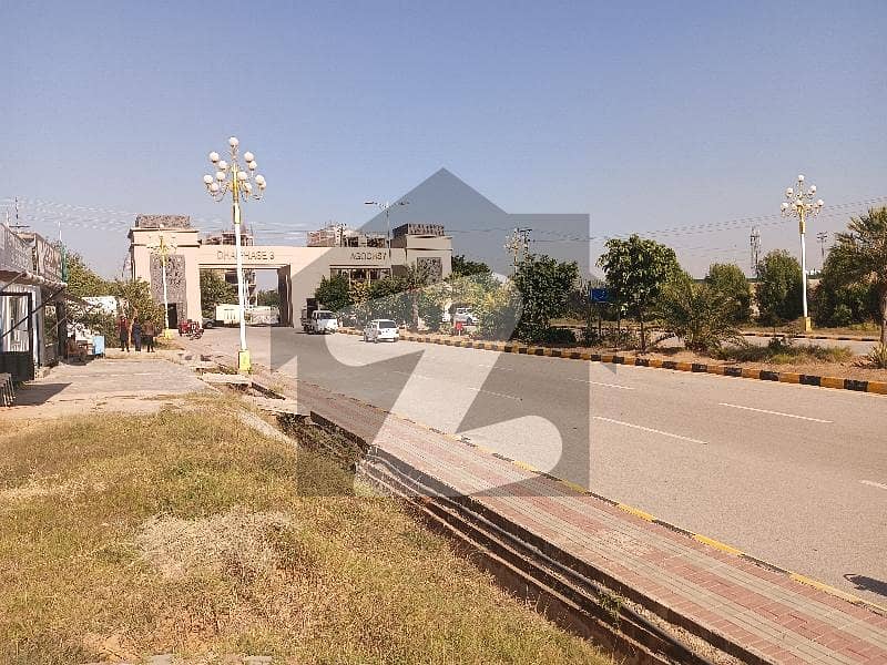 beautiful plot 2 side open main double road plot