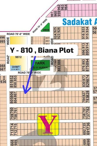 ڈی ایچ اے فیز 7 - بلاک وائے فیز 7,ڈیفنس (ڈی ایچ اے),لاہور میں 1 کنال رہائشی پلاٹ 4.05 کروڑ میں برائے فروخت۔ ڈی ایچ اے فیز 7 - بلاک وائے فیز 7,ڈیفنس (ڈی ایچ اے),لاہور میں 1 کنال رہائشی پلاٹ 4.05 کروڑ میں برائے فروخت۔