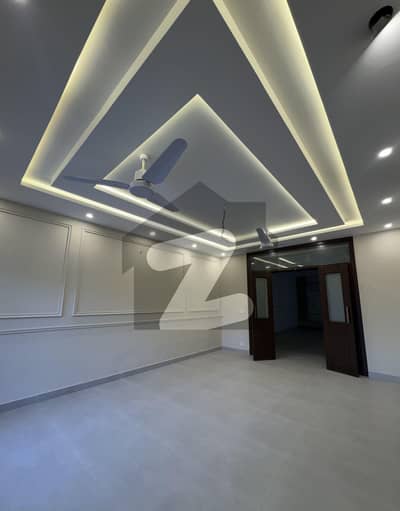 F-10 BRAND NEW EXCELLENT MODERN HOUSE TILE FLOORING TOP LOCATION DOUBLE KITCHEN MODERN FITTING AND FIXTURES HOUSE FOR RENT