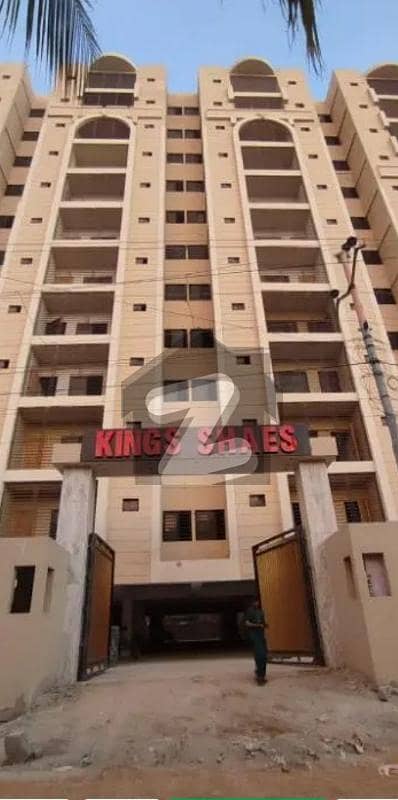 کینگ شیز ریزیڈنسی جوہر چورنگی روڈ,گلشنِ اقبال ٹاؤن,کراچی میں 3 کمروں کا 7 مرلہ فلیٹ 2.7 کروڑ میں برائے فروخت۔