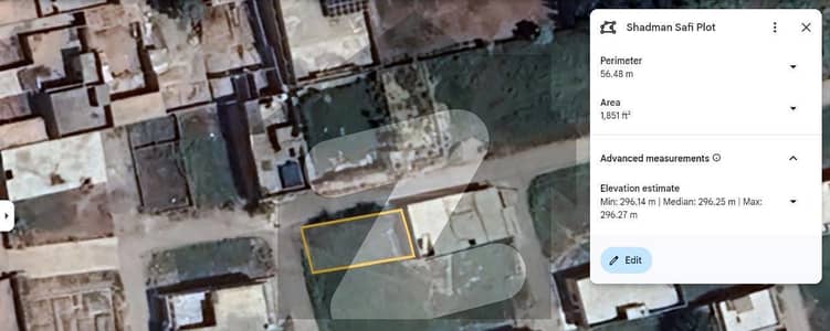 7 Marla Corner Plot at i block under 132k kv electric line wapda town