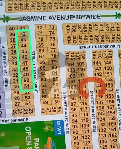 10 Marla Plot available for sale At Prime location In Canal View Phase 2 Gujranwala