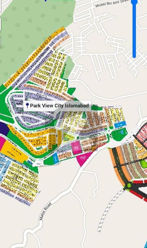 Park view city block H 5 marla plot Park view city block H 5 marla plot