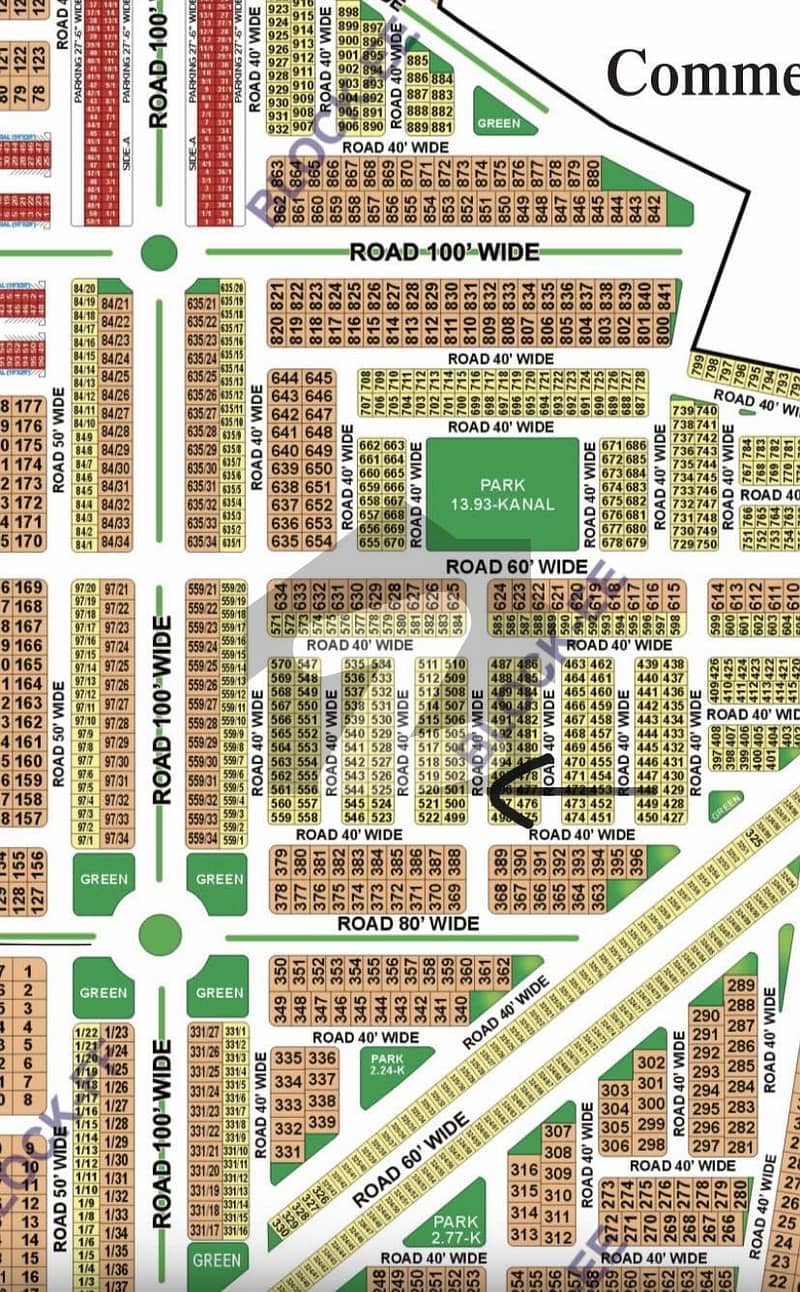 5 Marla plot on prime Location citi housing 5 Marla plot on prime Location citi housing